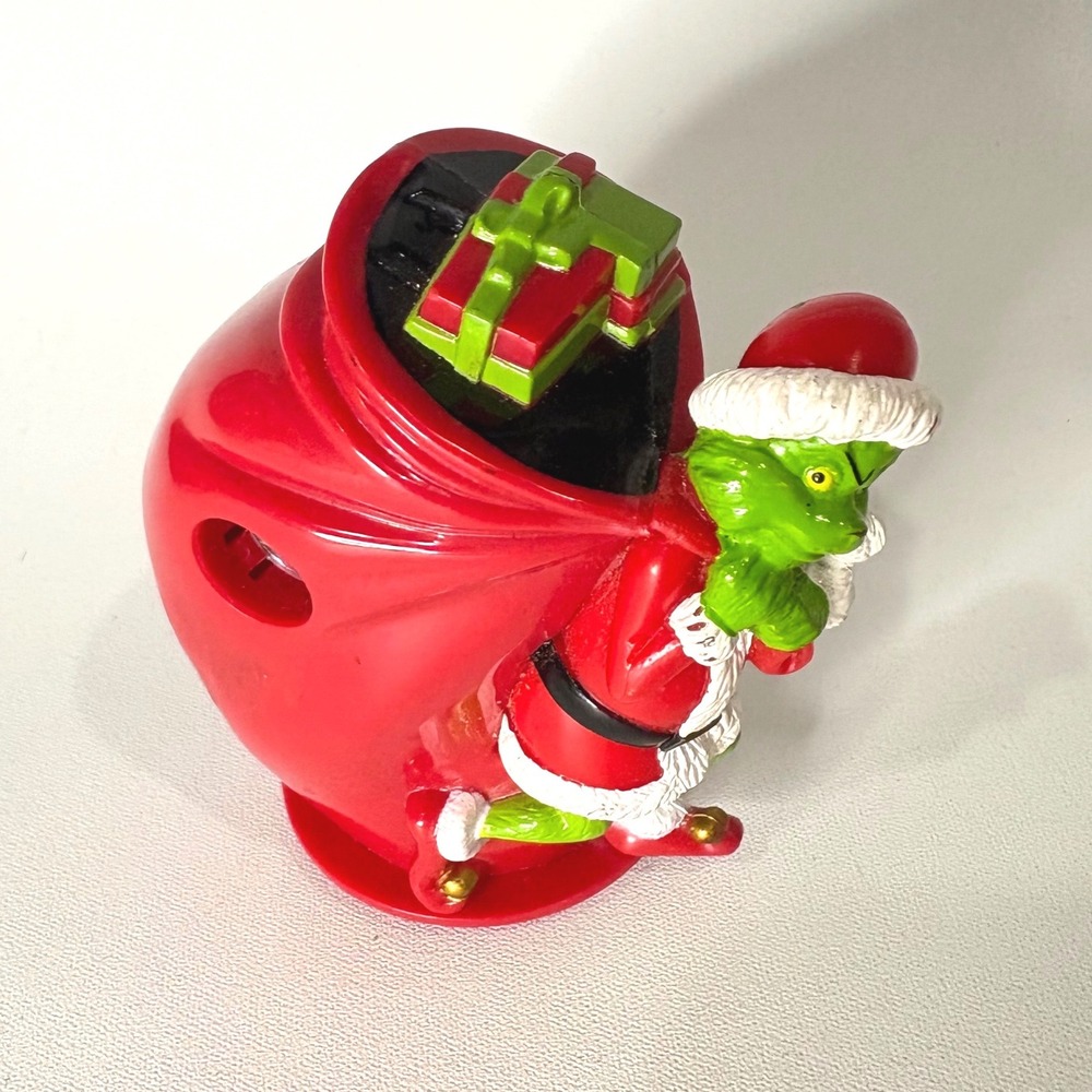 Vintage 2001 Grinch Stole Christmas Hershey Candy Topper Picture Viewer Toy